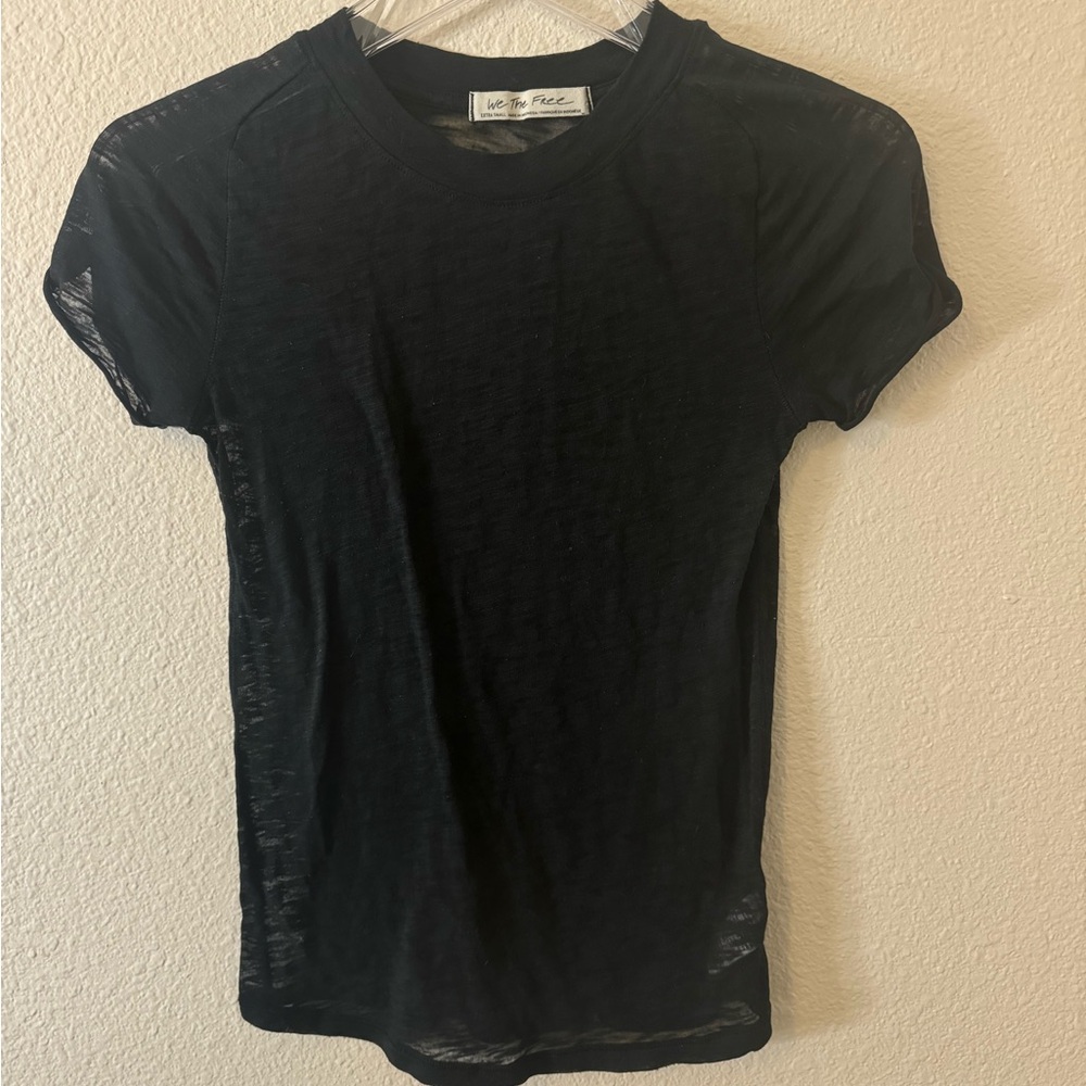 FREE PEOPLEE XS TOP, sheer